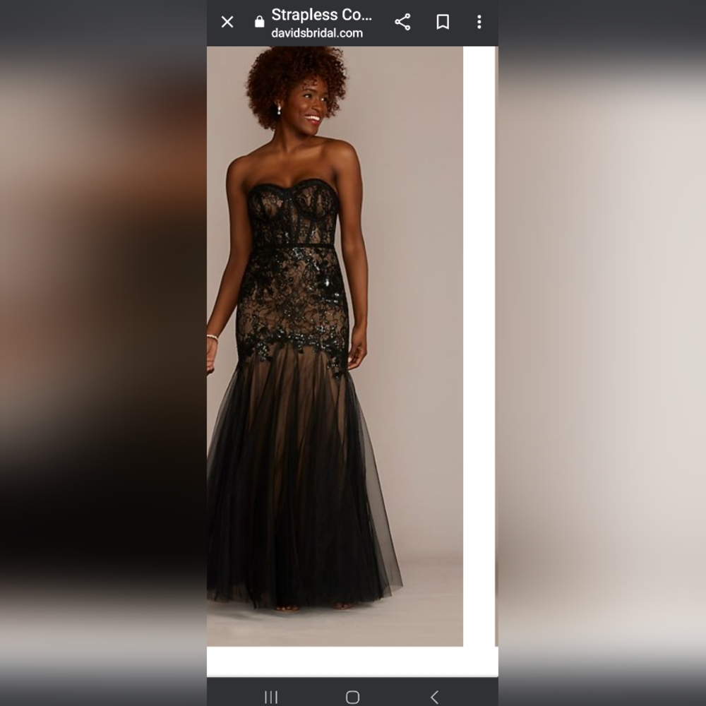 Davids Bridal Formal dress